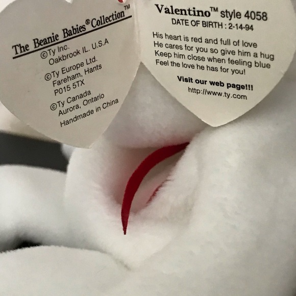 VALENTINO *Collectable Beanie Baby - Picture 4 of 8